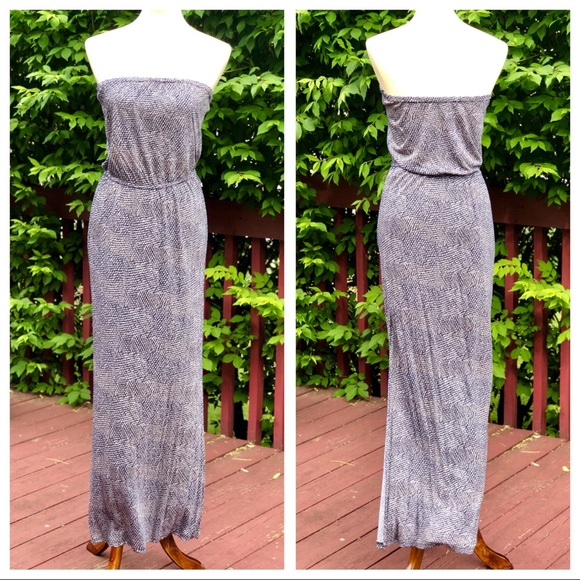Joie Dalila Strapless Maxi Dress Sz M - Picture 1 of 5